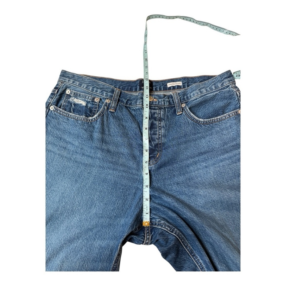 J.Crew ** Slim Boyfriend Premium Edition Rigid Wash BT050 Button-Fly Jeans 31P - Picture 13 of 15